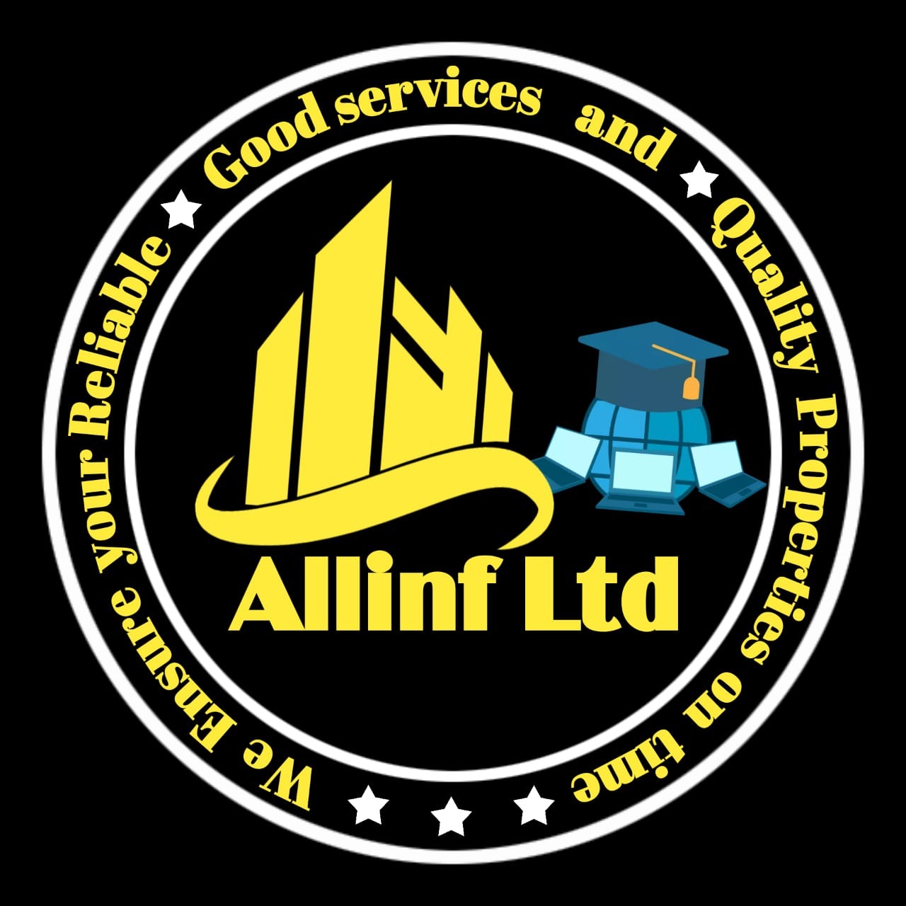 ALL IN F LTD logo