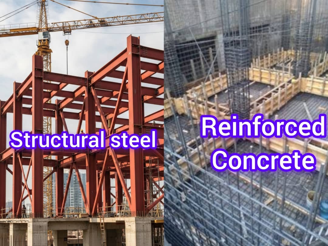 HAGATI YA REINFORCED CONCRETE NA STRUCTURAL STEEL, NIKI GIHITWAMO MUKUBAKA INYUBAKO ZIGEZWEHO?